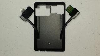 AN iPHONE & ANDROID CHARGER THAT FITS IN YOUR WALLET!