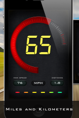 New Speedometer™ app - Liquid Based Speedometer