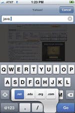 Entering alternate web suffexes