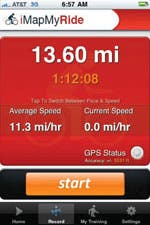 MapMyRide Stats