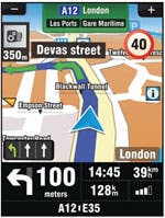 G-Map's "Where to" Menu