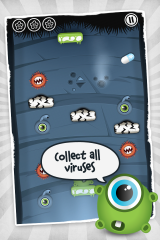 A “virus-invaded” game appeared today on iTunes App Store