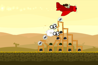 Red Bomber. Choose, wait and destroy