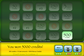 Physics Mini Game Slots Introduces Better Design and More Payouts!