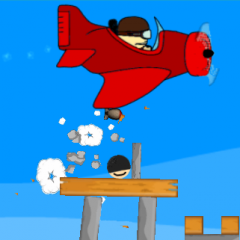 Red Bomber. Choose, wait and destroy