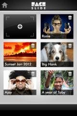 FaceSlide timelapse iPhone app