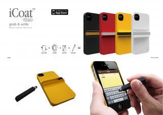 OZAKI iCoat Finger, iPhone case for stylus lover