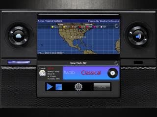Weather Tune For iPad - The Interactive Virtual Weather App