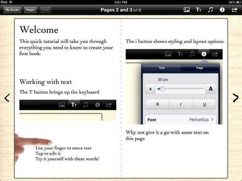 quick look book creator for the ipad iphonelife com book format for ipad