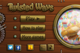 TwistedWays - a new iPhone puzzle game, where your next move will decide if you succeed or are sent back to where you started