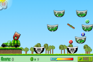 Free iPhone Game Melon Truck LITE Releases 2.0 Version With Game Center and New Controls