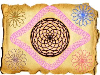 Spiral Art for iPad draws spirographs along any path you create