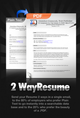 AdvancingWomen.com, Award Winning Career Site, Launches 2WayResume, Iphone App