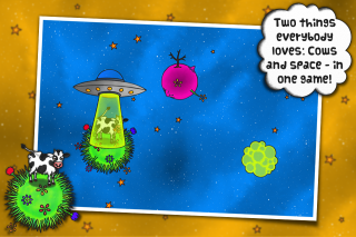 Breaking News: Cow gets abducted by aliens, sells gaming license to german developer