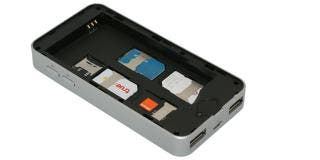 SIMore PowerBlue - Multi SIM Adapter Standby for Apple and Android