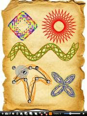 Spiral Art for iPad draws spirographs along any path you create