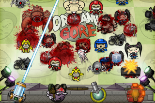 OrigamiGore, an unusual Castle Defense - now available for iPhone & iPad