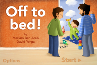 Off to bed! a sweet bedtime interactive book for iPhone.