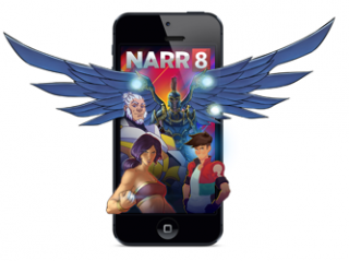 NARR8 LAUNCHES ON IPHONE© TO BRING HUGE STORIES TO THE SMALL SCREEN