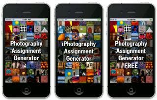 Unique Photography Assignment Generator Apps Released on the App Store