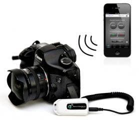 Shutterbug Remote turns your iOS device into a digital camera controller