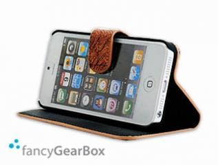 >>>iPhone 5 Euro Leather Flip Case with Stand<<<