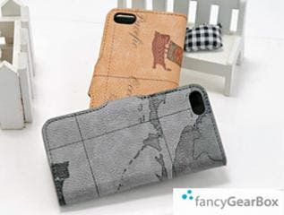NEW COLOR! iPhone 5 Leather Flip Case with Stand