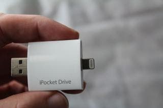 iPOCKET DRIVE - A USB Hard Drive for iPhone, iPad, iTouch and Mac