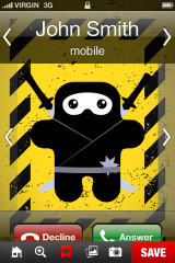 Call Screen Maker 2.0 - Let every incoming call make your smile!