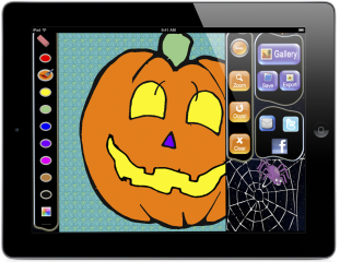New Halloween Coloring Book for iPhones and iPads goes on sale