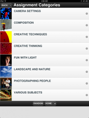 Unique Photography Assignment Generator Apps Released for iPad!