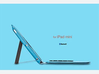 Italian PU leather + Detachable Bluetooth Keyboard + FREE International Express Shipping = iPad Mini Bluetooth Detachable Slim Keyboard Case!