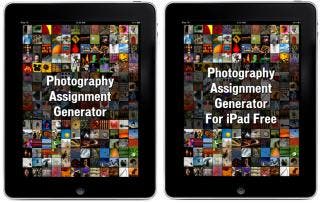 Unique Photography Assignment Generator Apps Released for iPad!