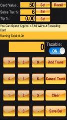 Gift Card Calculator Utility