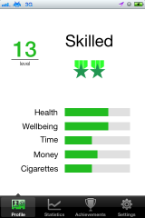 Kwit, quit smoking is a game