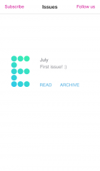 Enactment magazine now available in the App Store