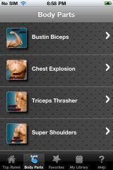 Personal Training App Version 2.0 for iPhone and iPad