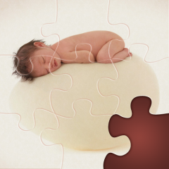 Meet the puzzle game with works of famous photographer Anne Geddes.