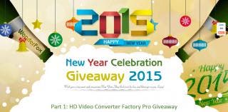 WonderFox Soft Sponsors 2015 New Year Celebration Giveaway