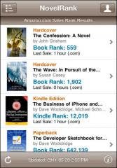 NovelRank 1.0 Now Available in the iOS App Store