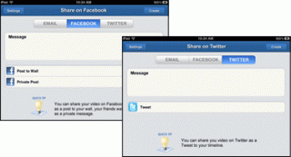 Twitter posting from Proclaim iPad App