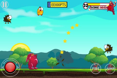 Eggy Ed 1.01 for iOS: Throw Rocks, Kill Birds, Eat Their Eggs, Score Big