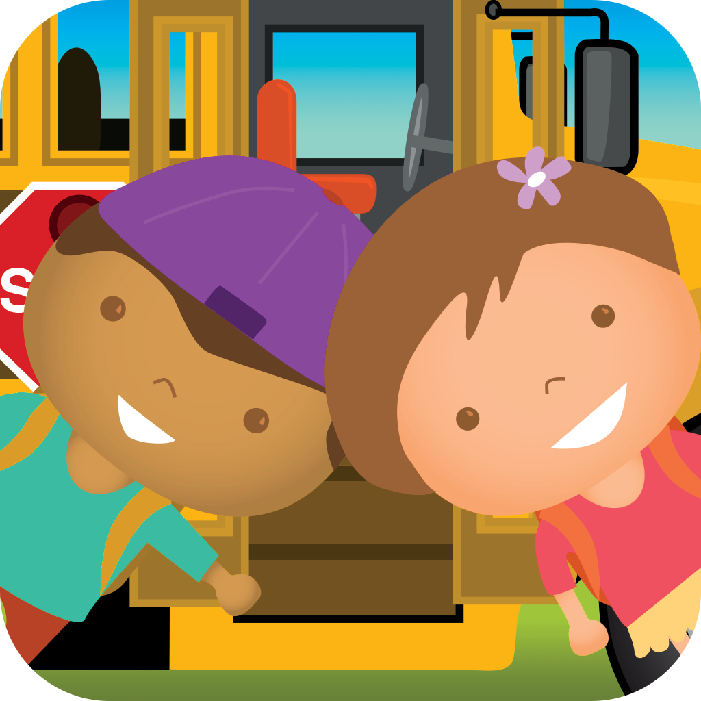 Now Kid's Can Drive a School Bus On The iPad - Tiny Drivers: Schoolbus