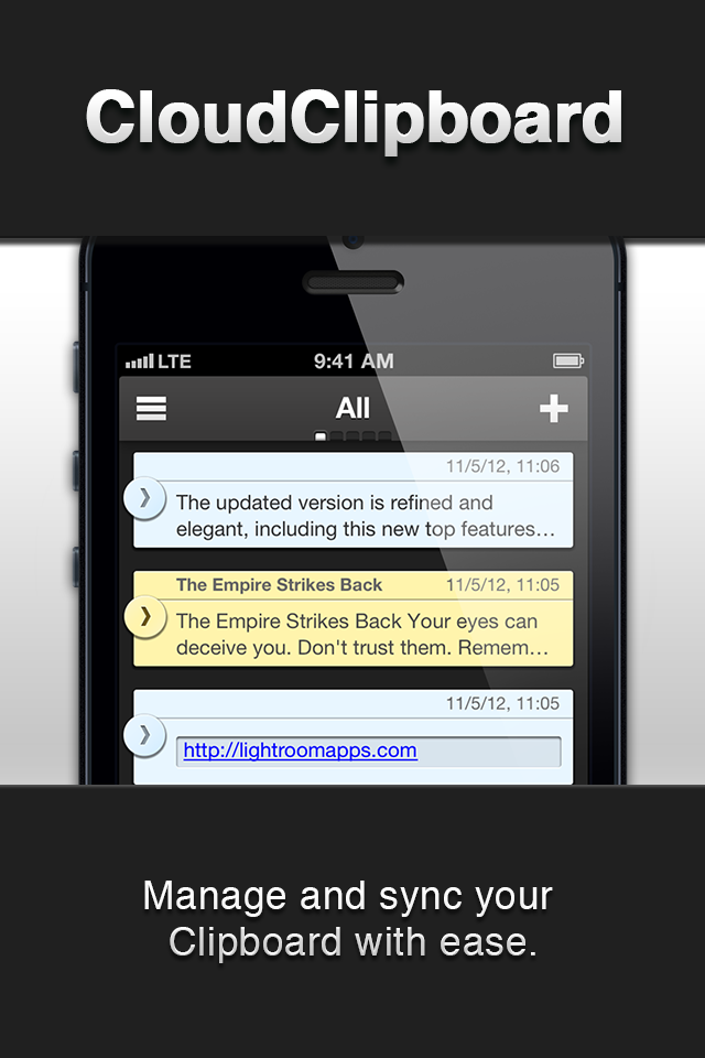 CloudClipboard is a New Clipboard Manager for Your iPhone and iPad