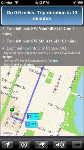 Move On - Transit App with Voice Available for iPhone
