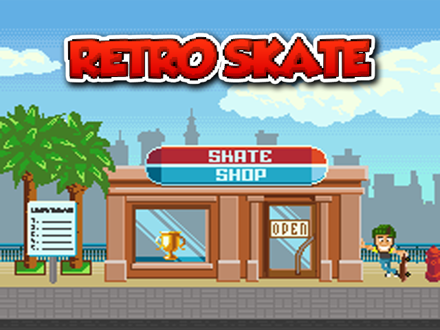 Extreme Skating and Battling Game with 8-Bit Graphics for iOS and Mac