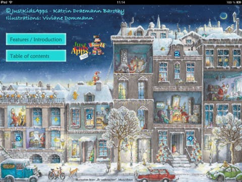 JustKidsApps releases Advent calendar 2012 LITE