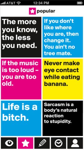 Boldomatic App For iPhone - Attention Made In Switzerland