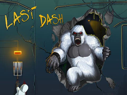 Last Dash HD 1.0 for iOS Monster Gorilla Freed: Help Him Escape City