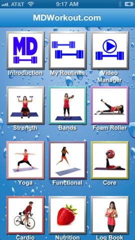 New App MDWorkout is Customized and Feature-Filled Workout Companion